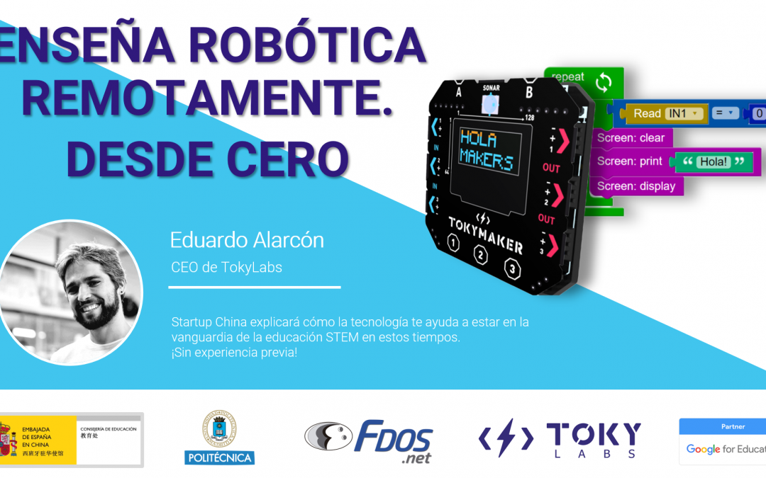 Enseña Robótica Educativa remotamente desde cero
